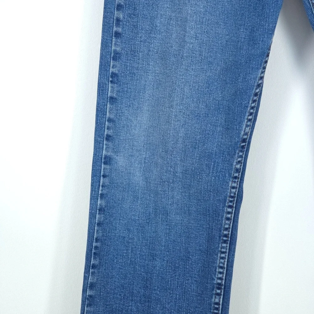 Wrangler Light Wash Jeans Mens 34x30 Performance Series Straight Leg Workwear